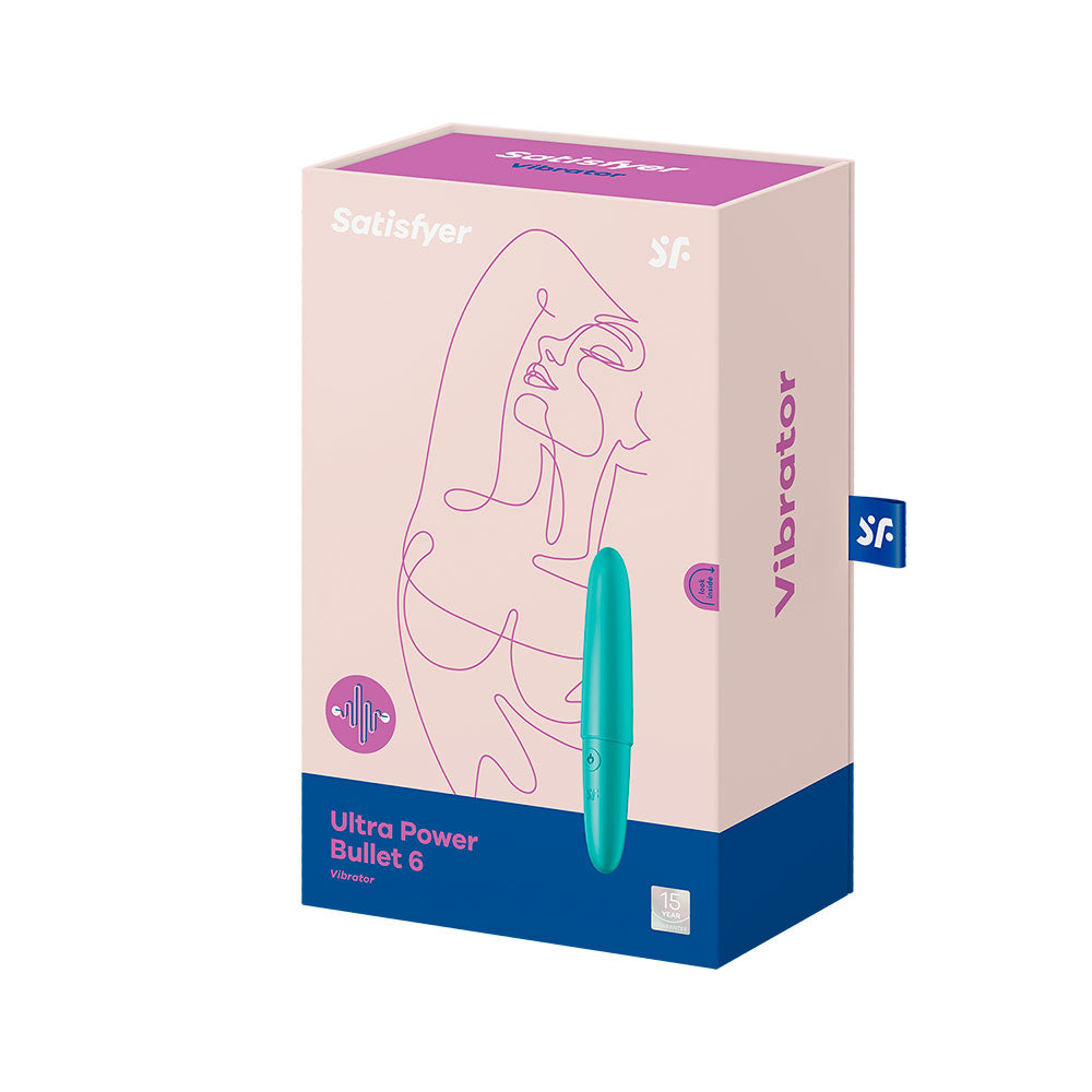 Vibrador Discreto Ultra Power Bullet 6 Satisfyer
