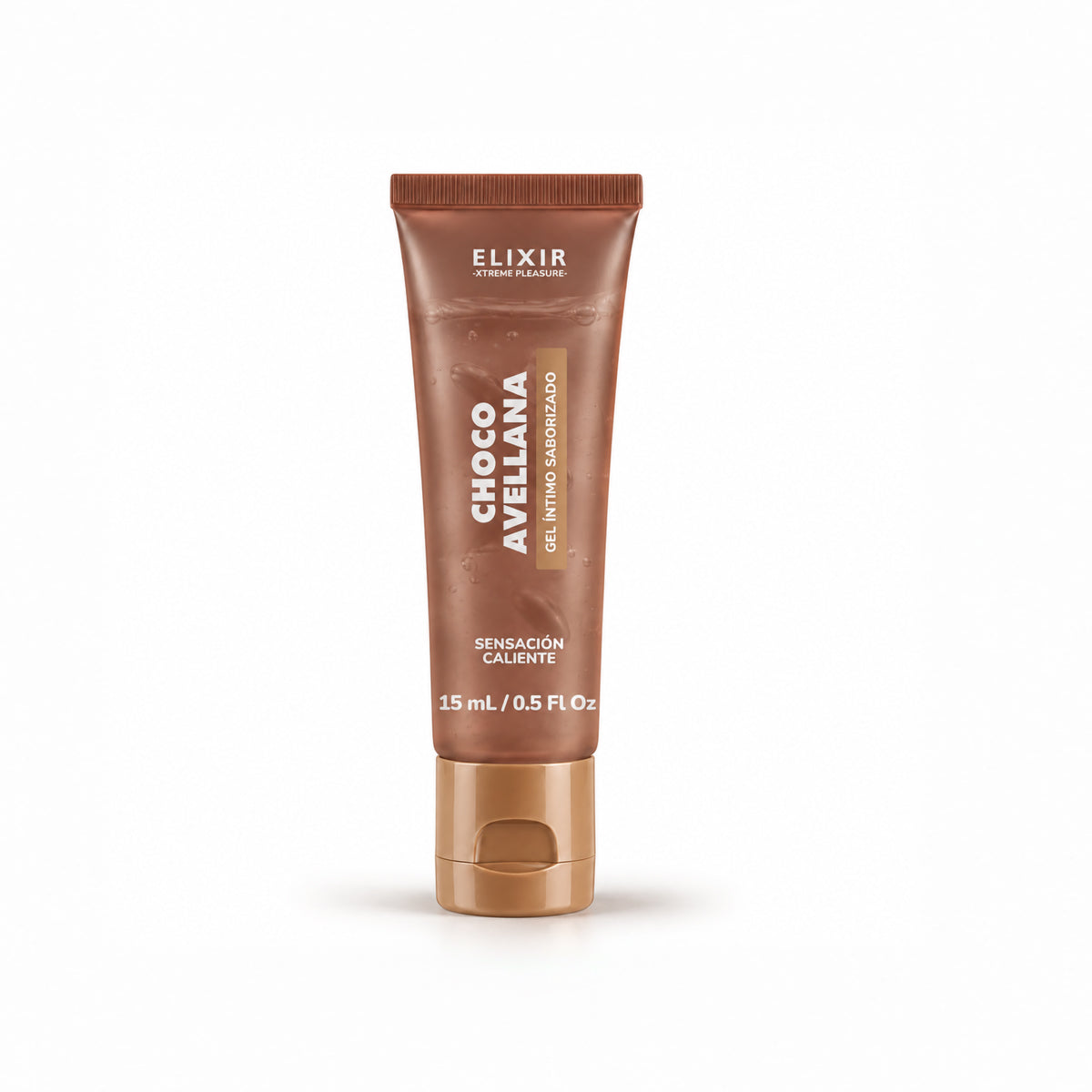 Gel Íntimo Saborizado Choco Avellana Elixir 15 ML