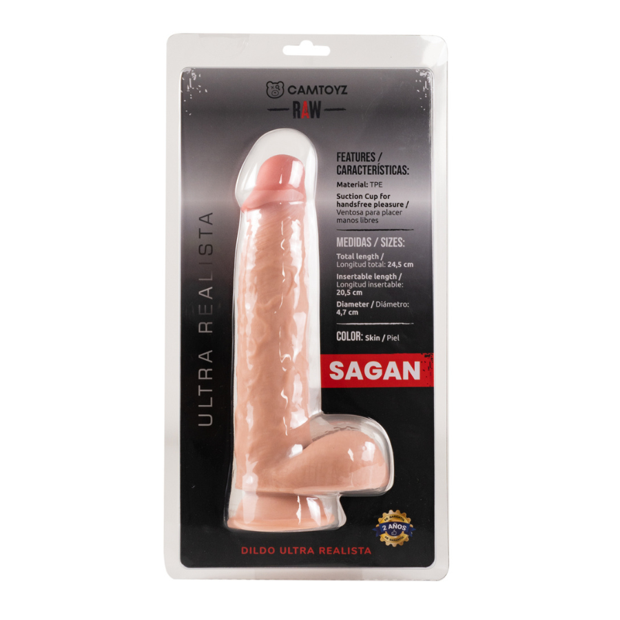 Dildo Ultra Realista Sagan Camtoyz