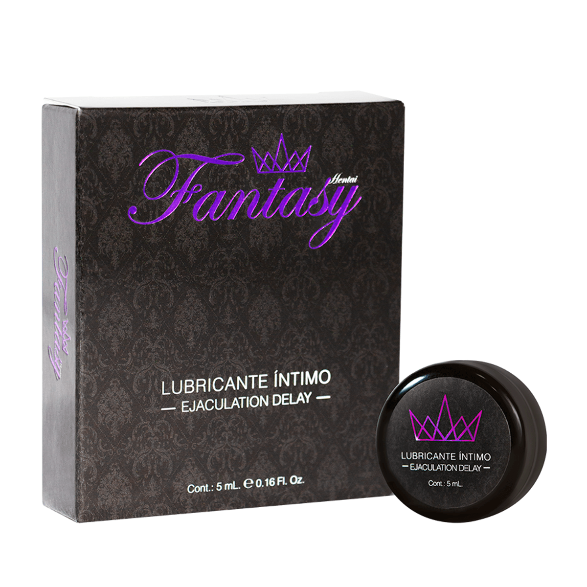 Kit Fantasy Lubricante Anal, Multiorgasmos, Retardante y Estrechante