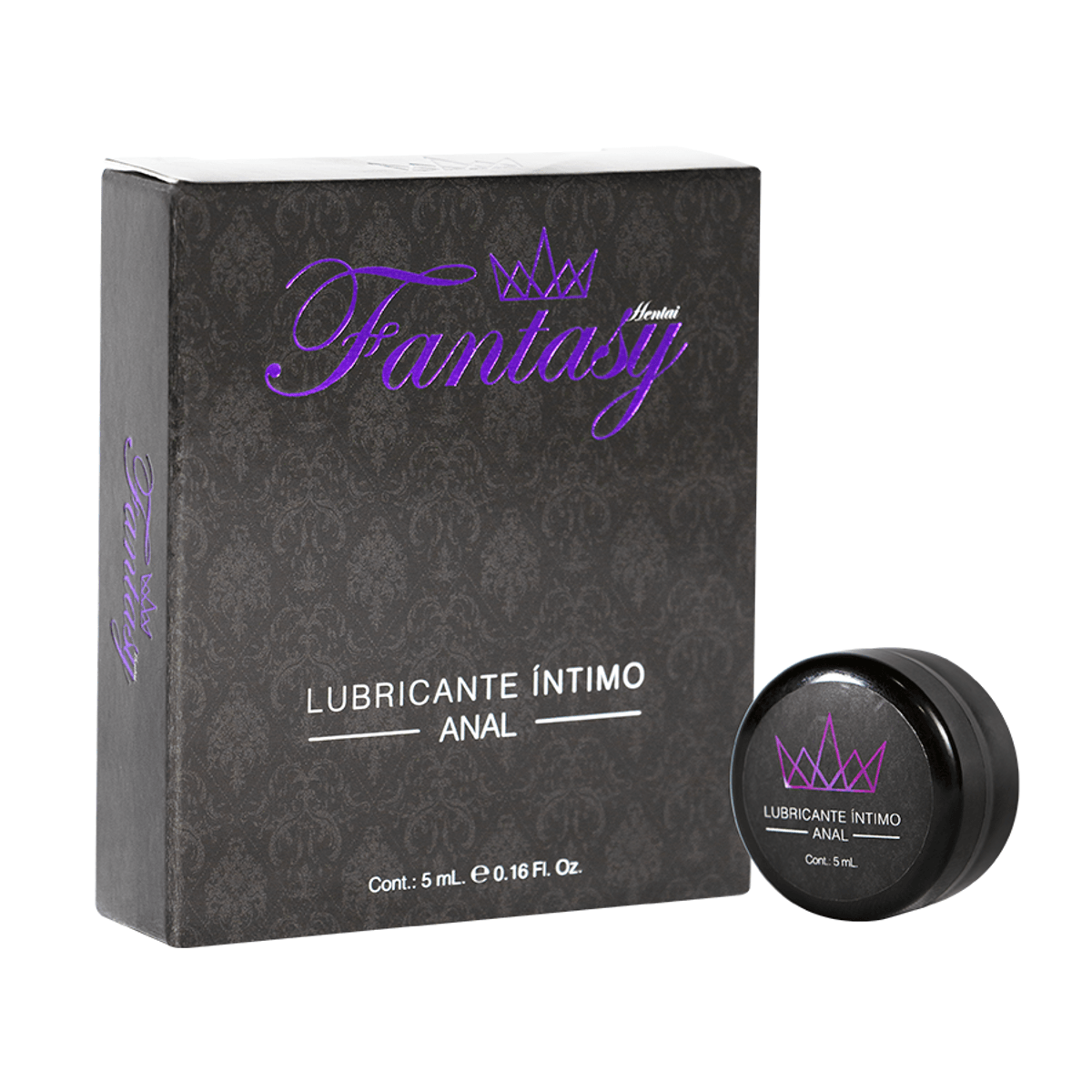 Kit Fantasy Lubricante Anal, Multiorgasmos, Retardante y Estrechante