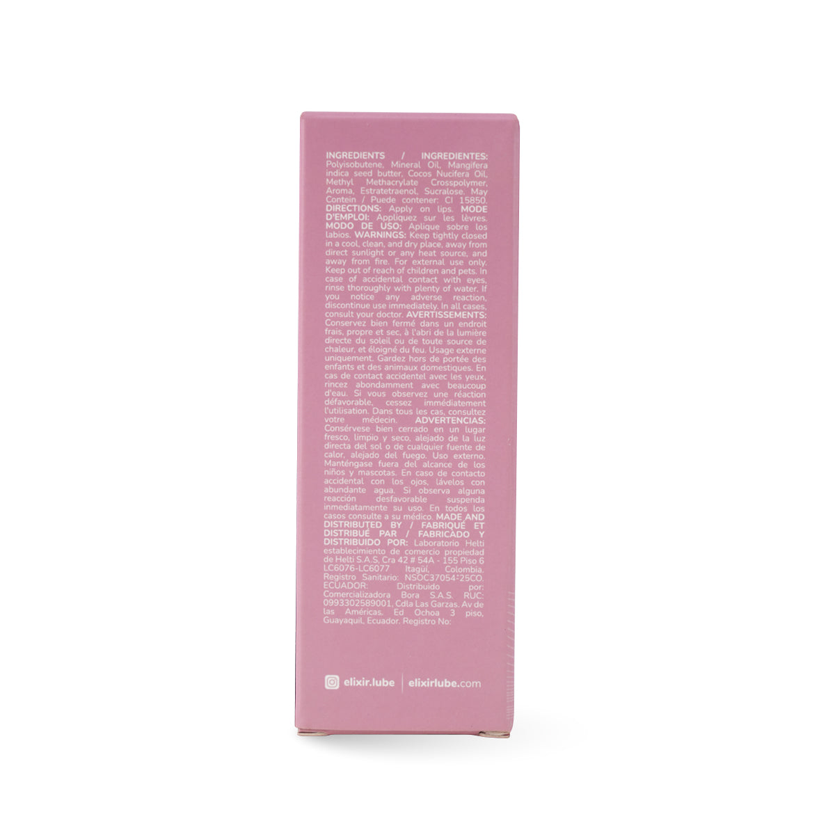 Brillo Labial Hidratante Elixir Magnetic Aroma Fresa