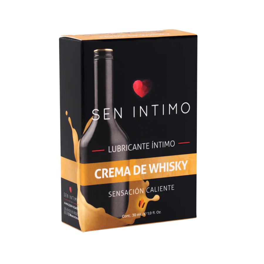 Lubricante Caliente Crema De Whisky Sen Intimo
