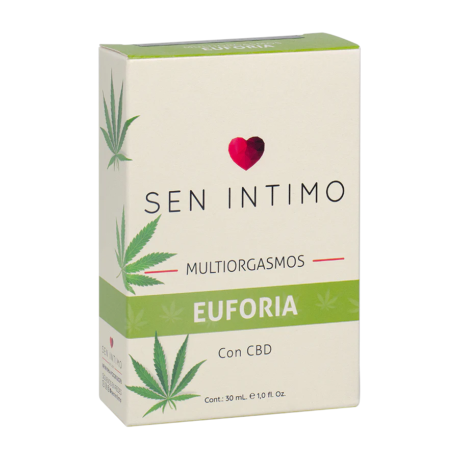 Lubricante Multiorgasmos CBD Euforia Sen Intimo
