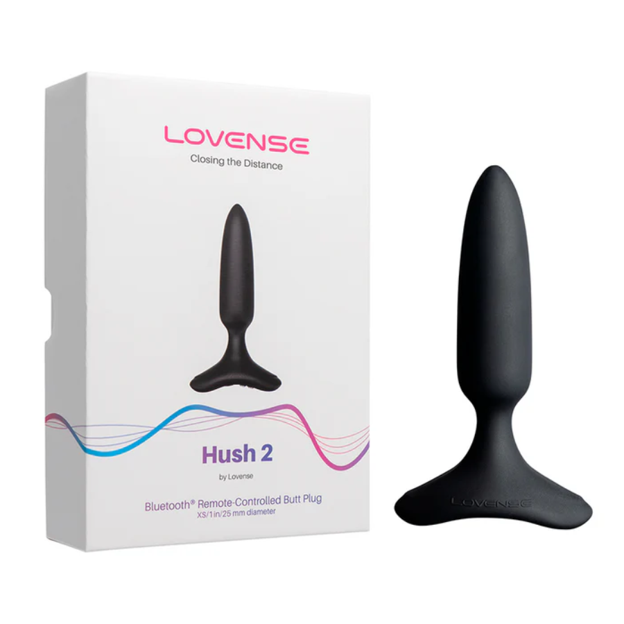 Plug Anal Vibrador Hush 2 Lovense