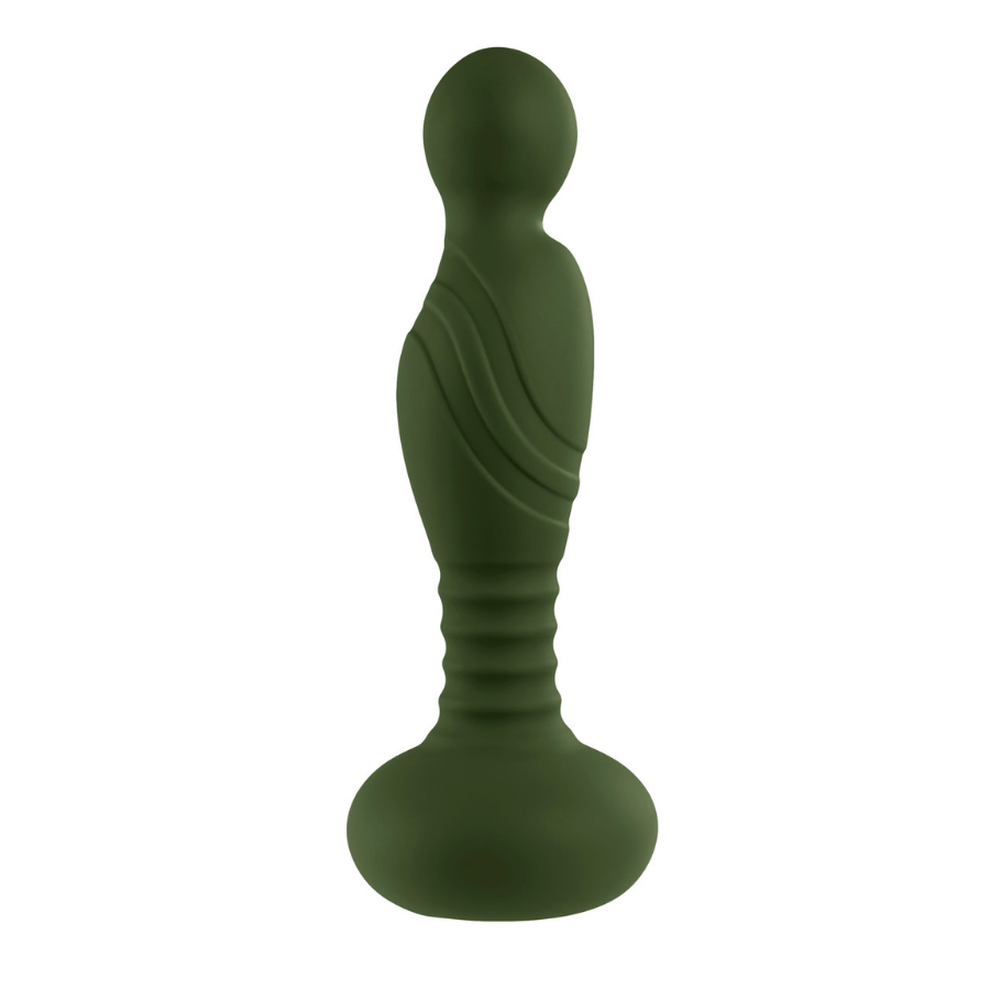 Plug Anal Vibrador Estimulador Flexible Gender X