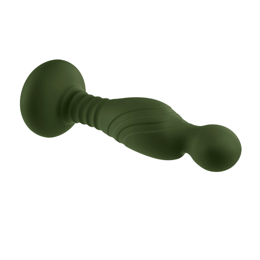 Plug Anal Vibrador Estimulador Flexible Gender X