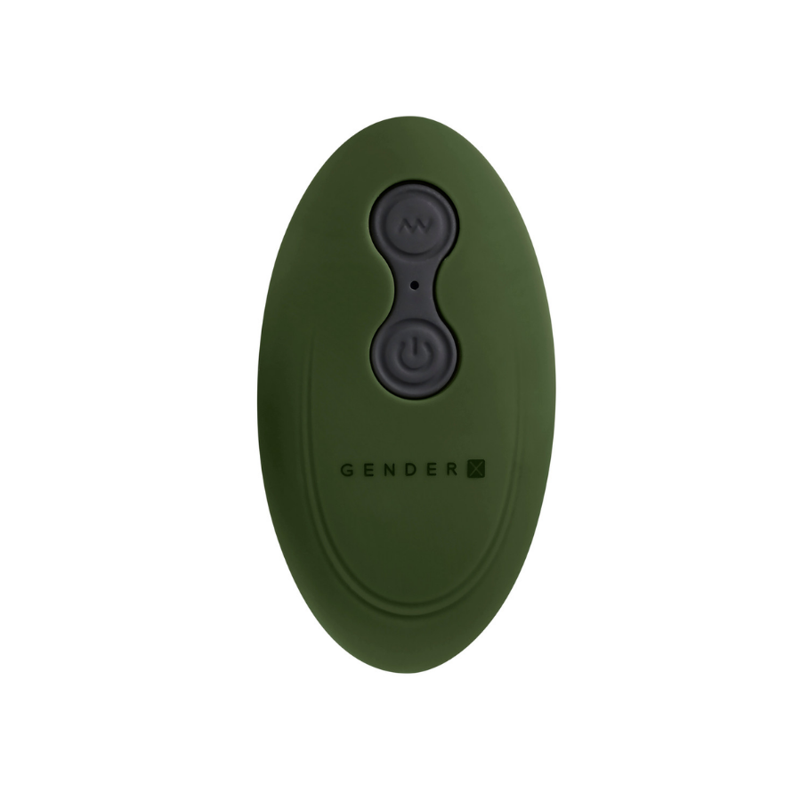 Plug Anal Vibrador Estimulador Flexible Gender X