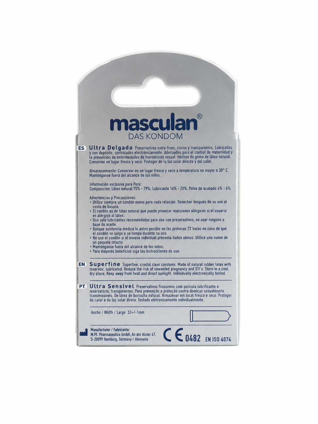 Masculan Ultradeldago Caja x 3 Condones