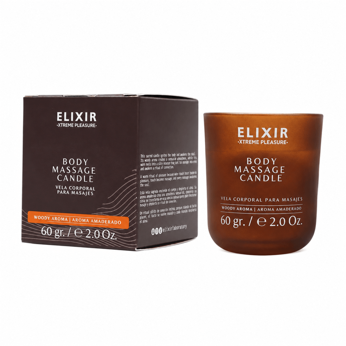 Vela Corporal para Masajes Elixir 60 gr