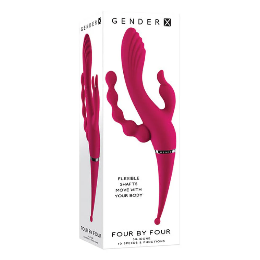 Vibrador Cuatro Estimulaciones Gender X
