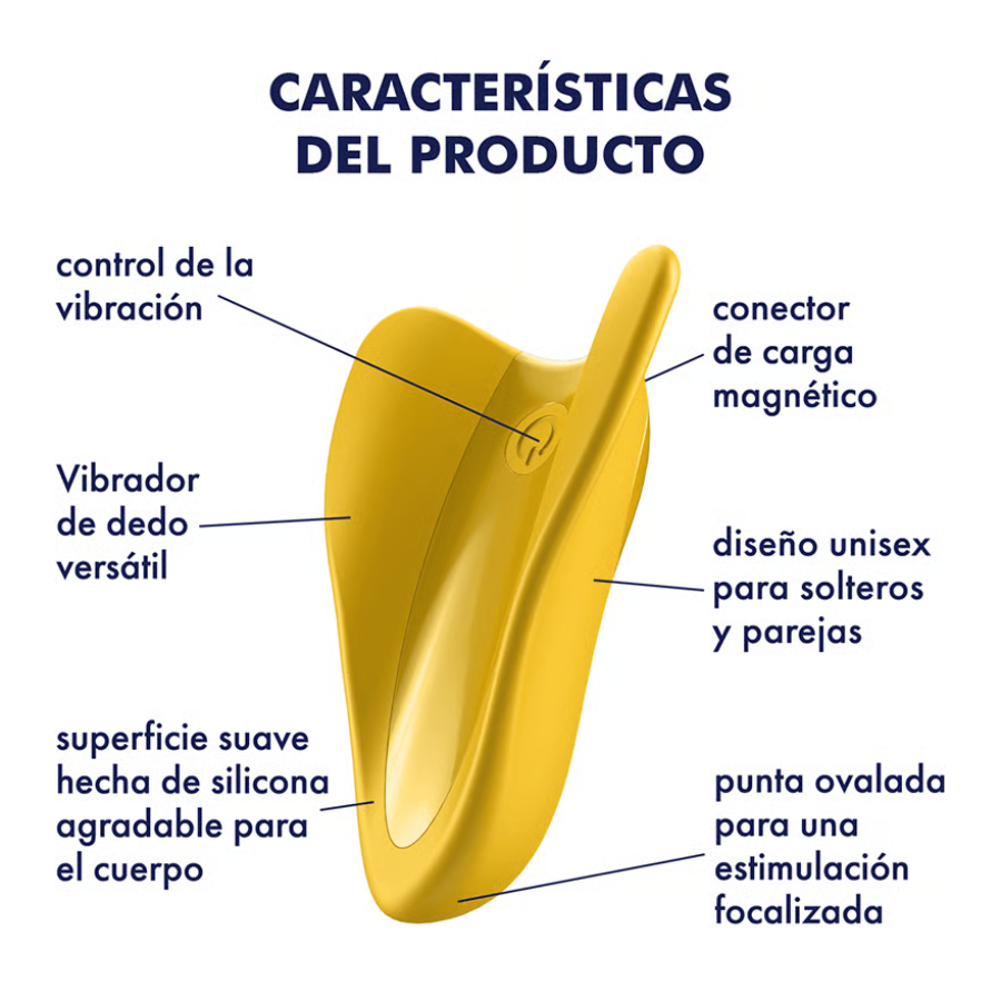 Vibrador De Dedo High Fly Satisfyer