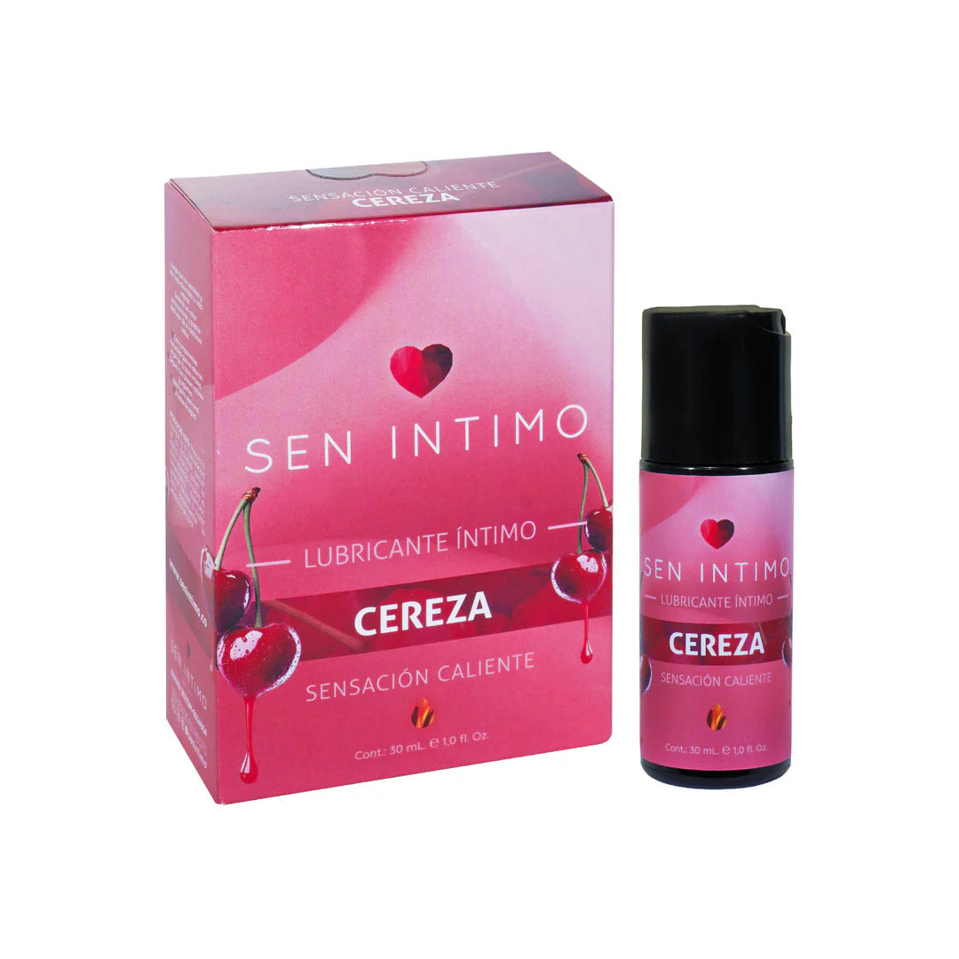 Lubricante Íntimo Caliente Cereza X 30 Ml Sen Íntimo
