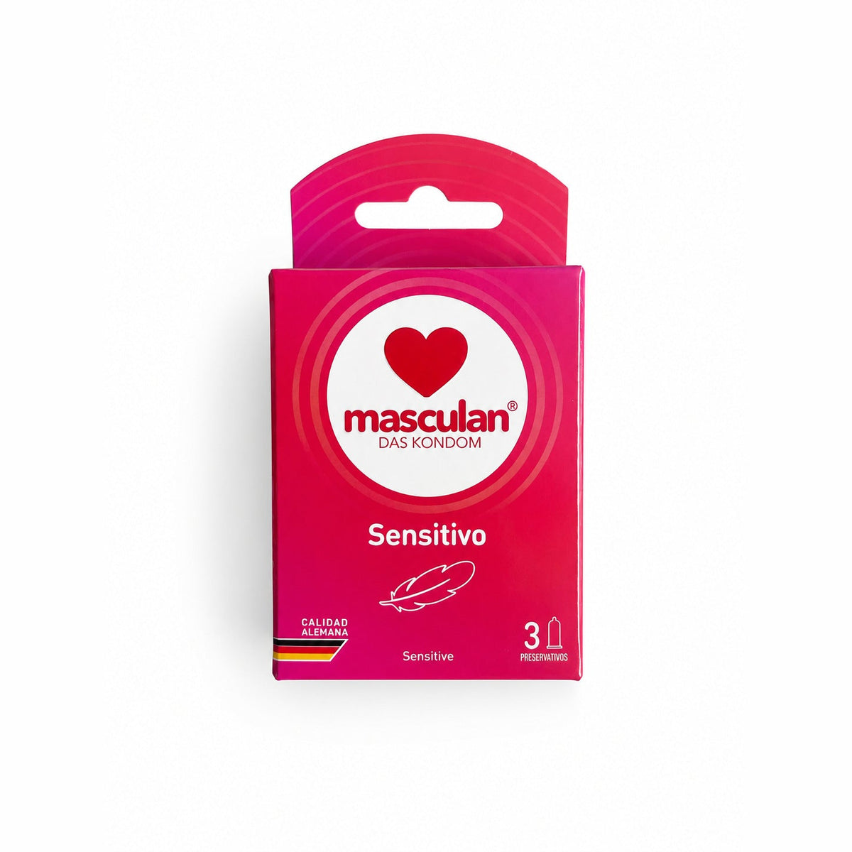 Masculan Sensitivo Caja x 3 Condones